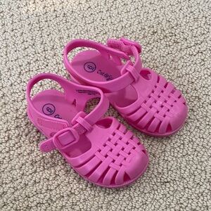 Cat & Jack Bright Pink Kids Sandals